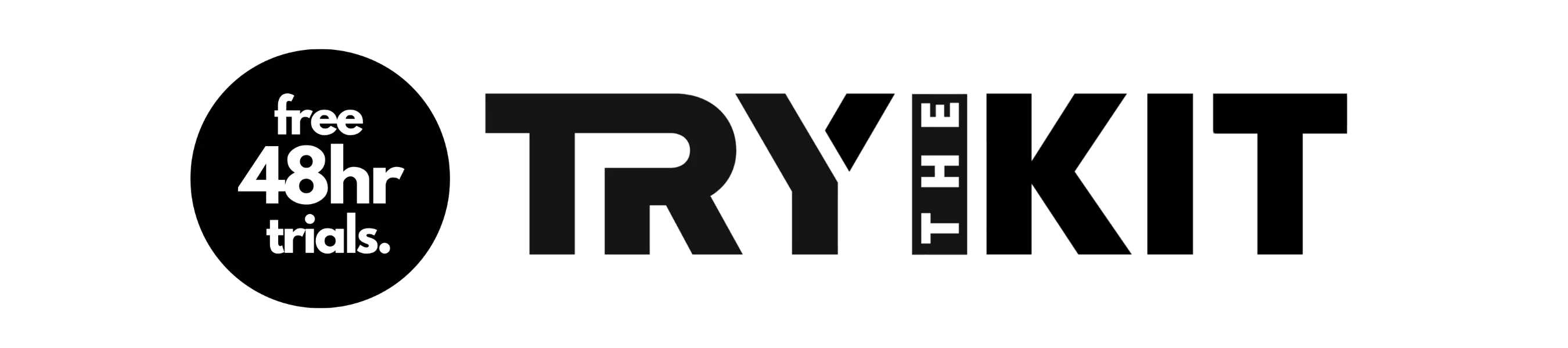 Try The Kit Black Logo