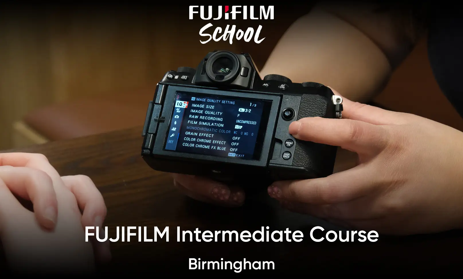 Hire FUJIFILM Intermediate Course - Birmingham - Image 2